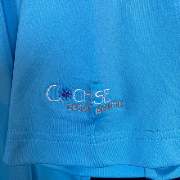 Peter Millar Mens Shirt Blue Short Sleeve Summer Crown Comfort Polo Stretch M - Picture 13 of 14